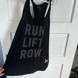 Black Orangetheory fitness tank top
